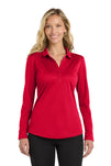 Port Authority ® Women's Silk Touch ®  Performance Long Sleeve Polo. L540LS