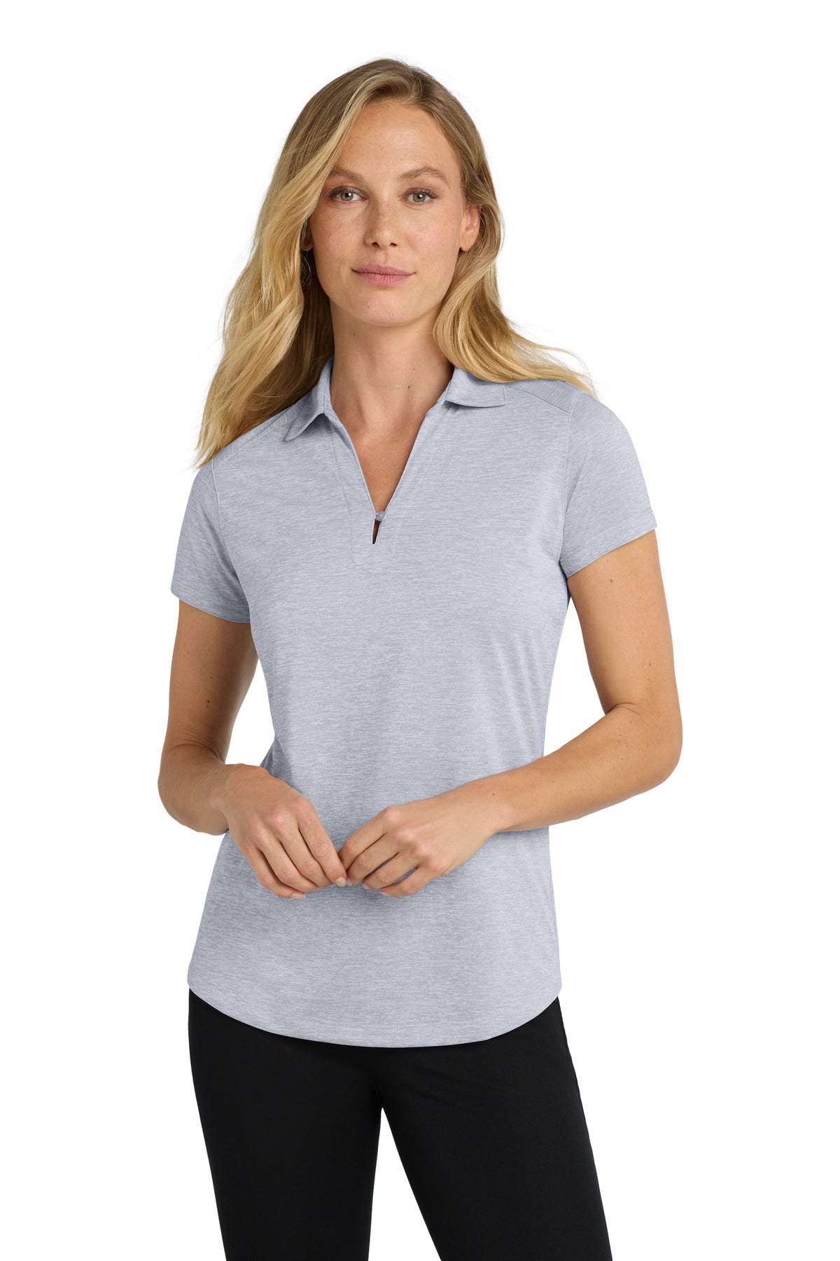 Port Authority® Women's Digi Heather Performance Polo. L574