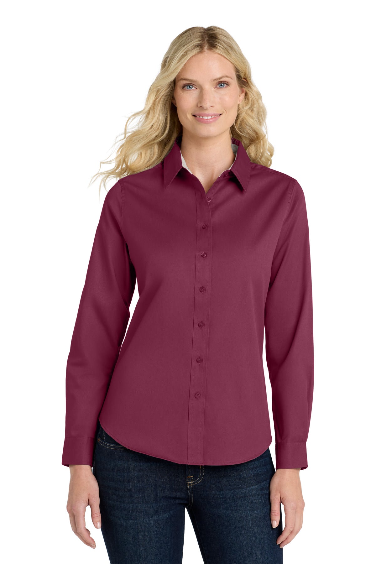 Port Authority® Women's Long Sleeve Easy Care Shirt.  L608