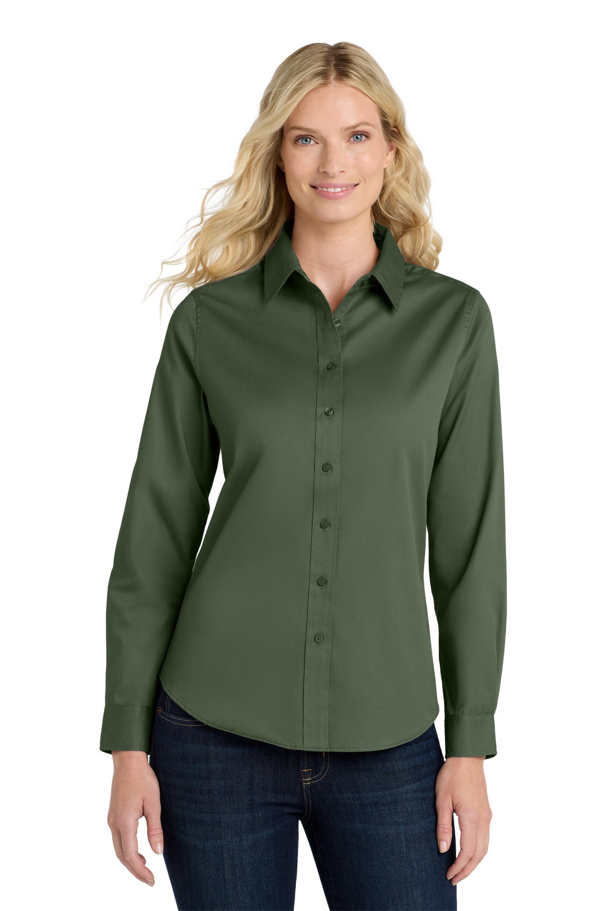 Port Authority® Women's Long Sleeve Easy Care Shirt.  L608