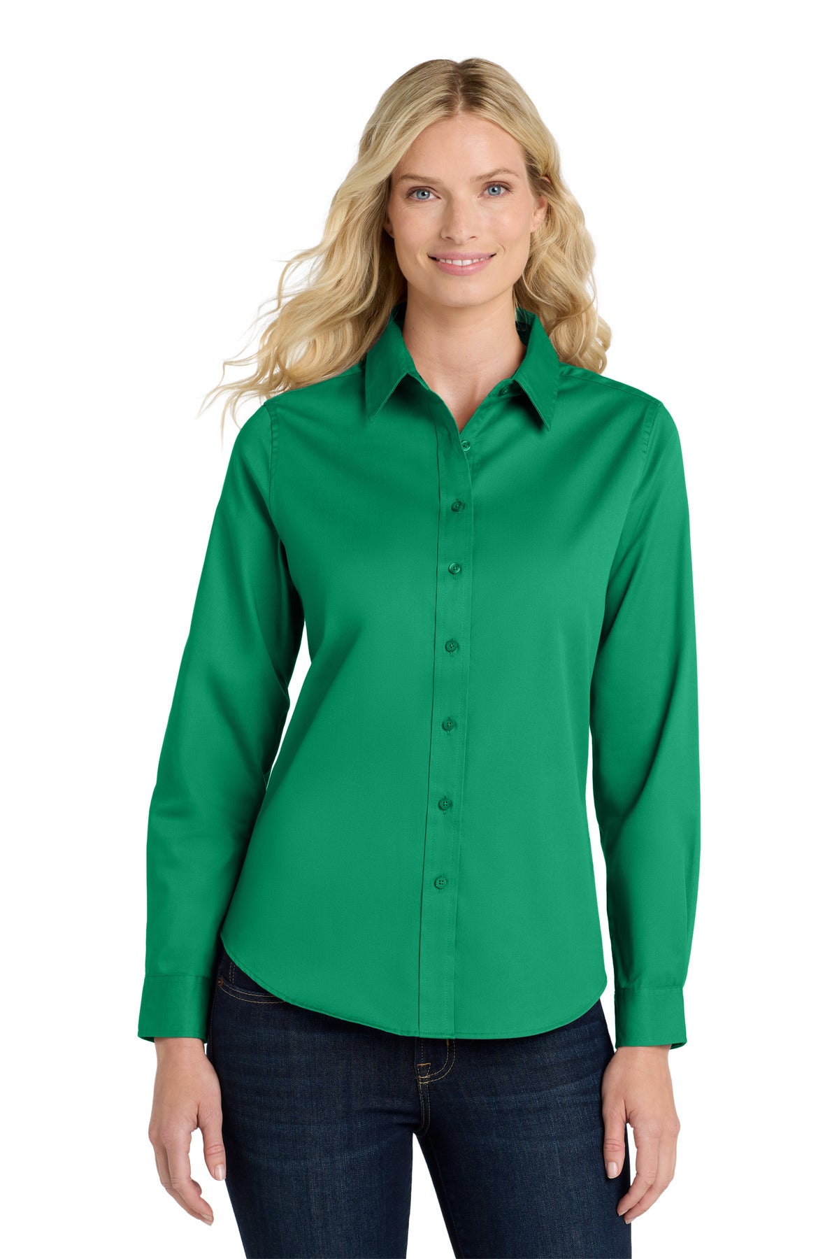 Port Authority® Women's Long Sleeve Easy Care Shirt.  L608