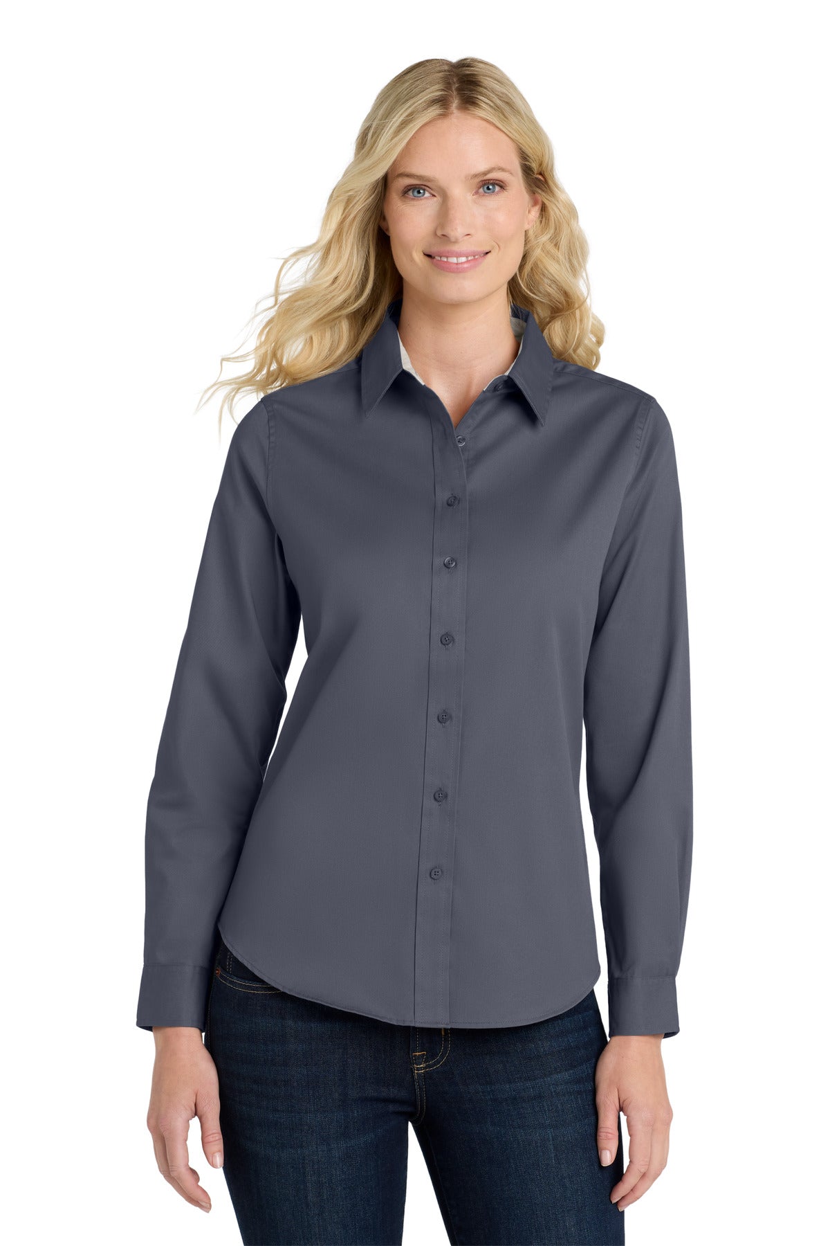 Port Authority® Women's Long Sleeve Easy Care Shirt.  L608