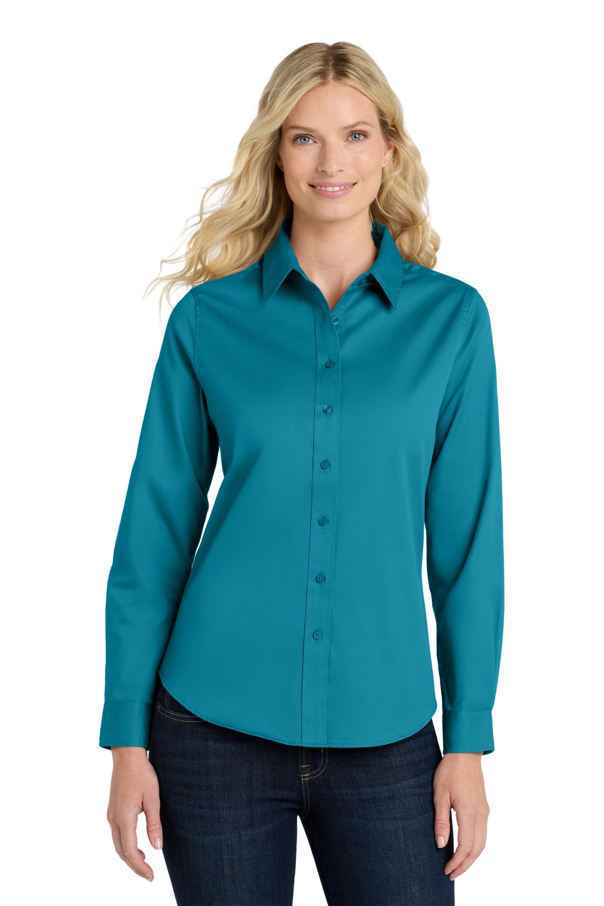 Port Authority® Women's Long Sleeve Easy Care Shirt.  L608
