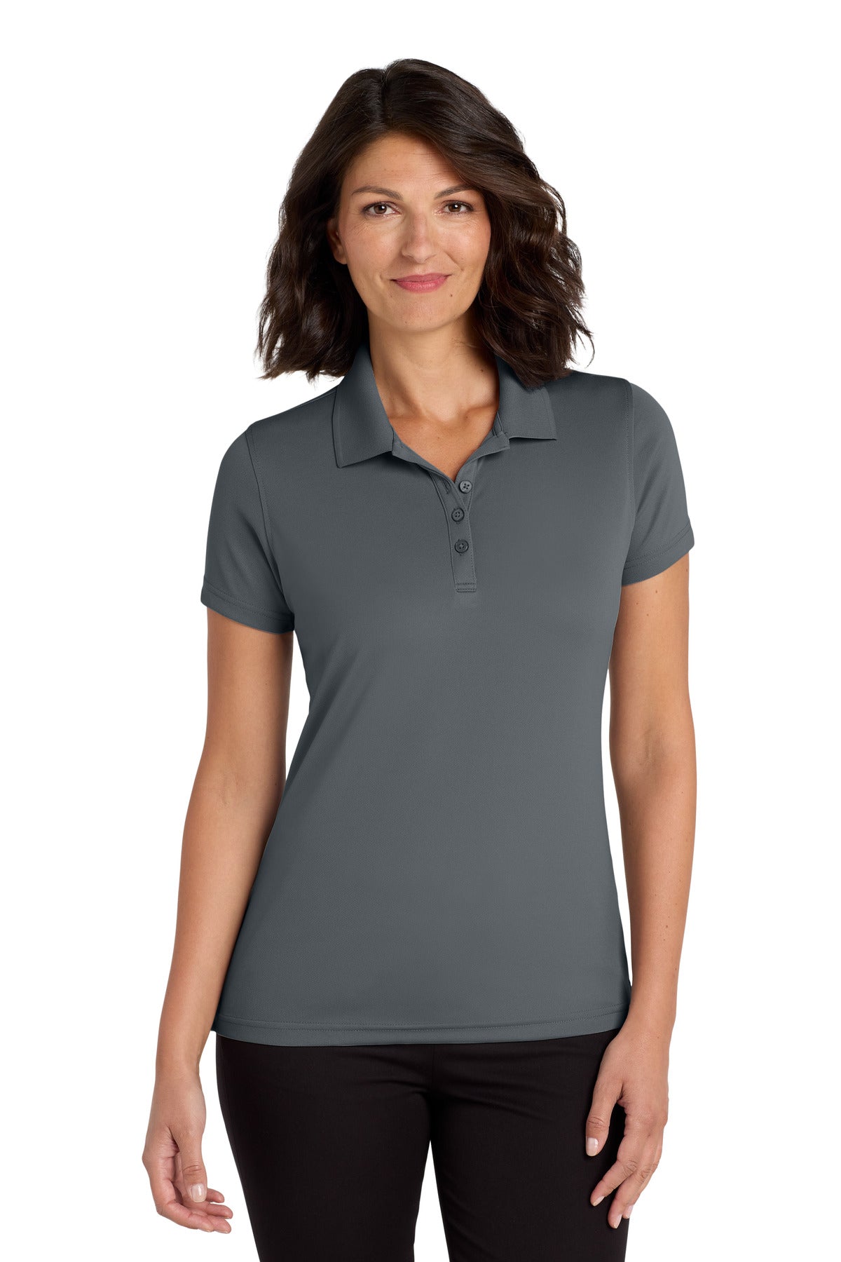 Port Authority® Women's Dry Zone® UV Micro-Mesh Polo. LK110