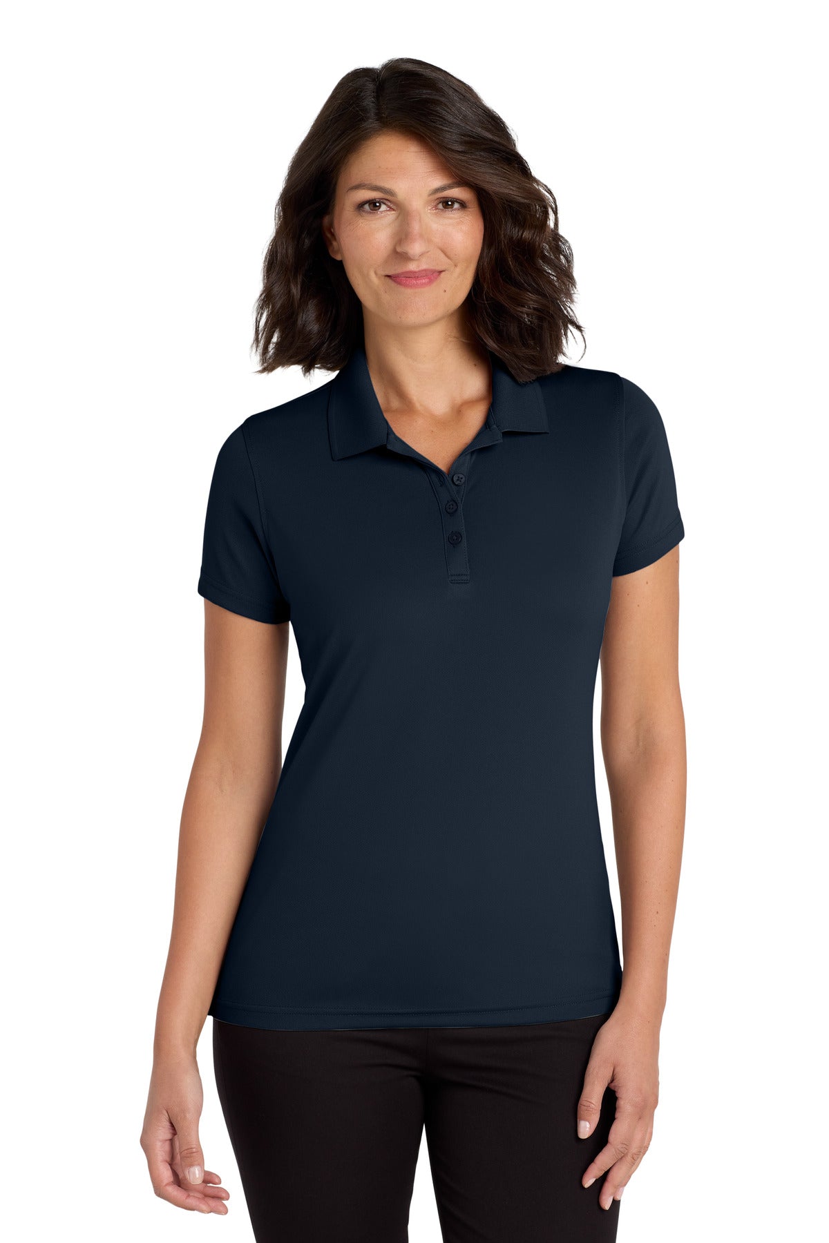 Port Authority® Women's Dry Zone® UV Micro-Mesh Polo. LK110