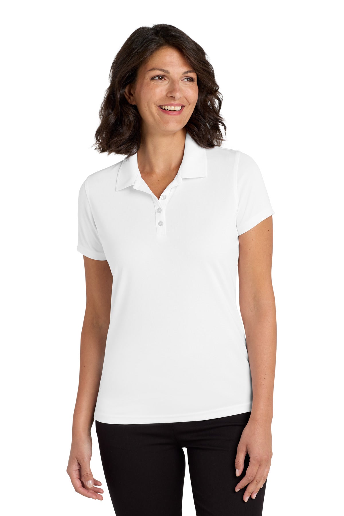 Port Authority® Women's Dry Zone® UV Micro-Mesh Polo. LK110