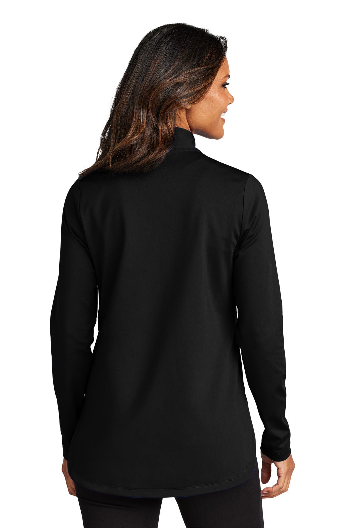 Port Authority® Women's C-FREE® Double Knit 1/4-Zip LK880 – SanMar