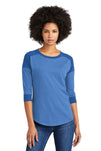 New Era ® Women's Heritage Blend 3/4-Sleeve Baseball Raglan Tee. LNEA104