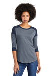 New Era ® Women's Heritage Blend 3/4-Sleeve Baseball Raglan Tee. LNEA104