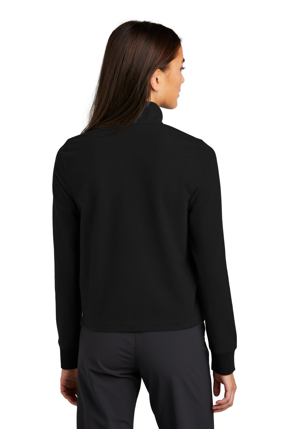 AO　レディース　BLK M Women's Boxing Academy Crop Zip Up Sweater – Everlast