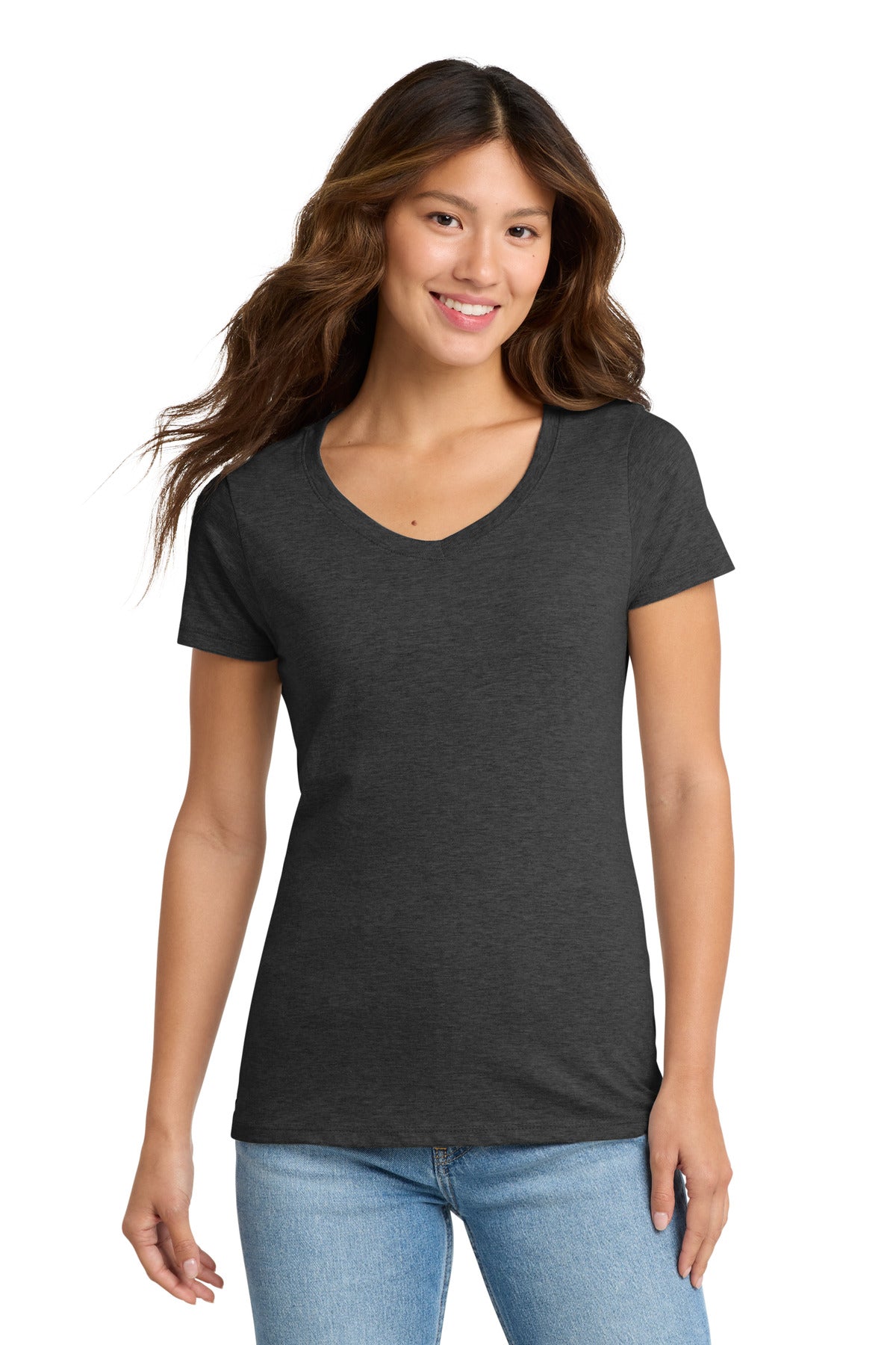 Port & Co™ Women's Fan Favorite V-Neck Tee. LPC450V