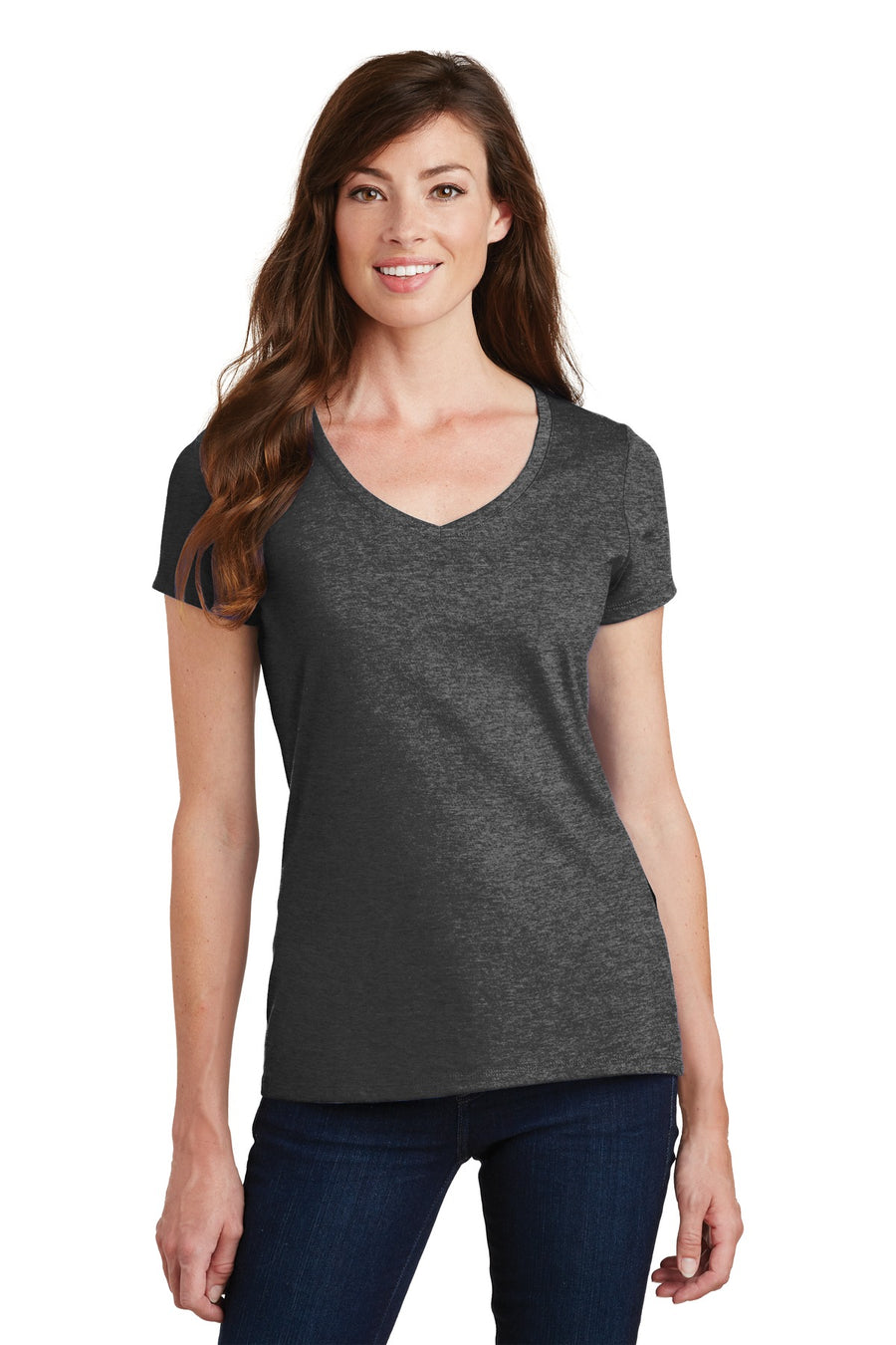 Port & Company® Women's Fan Favorite V-Neck Tee. LPC450V