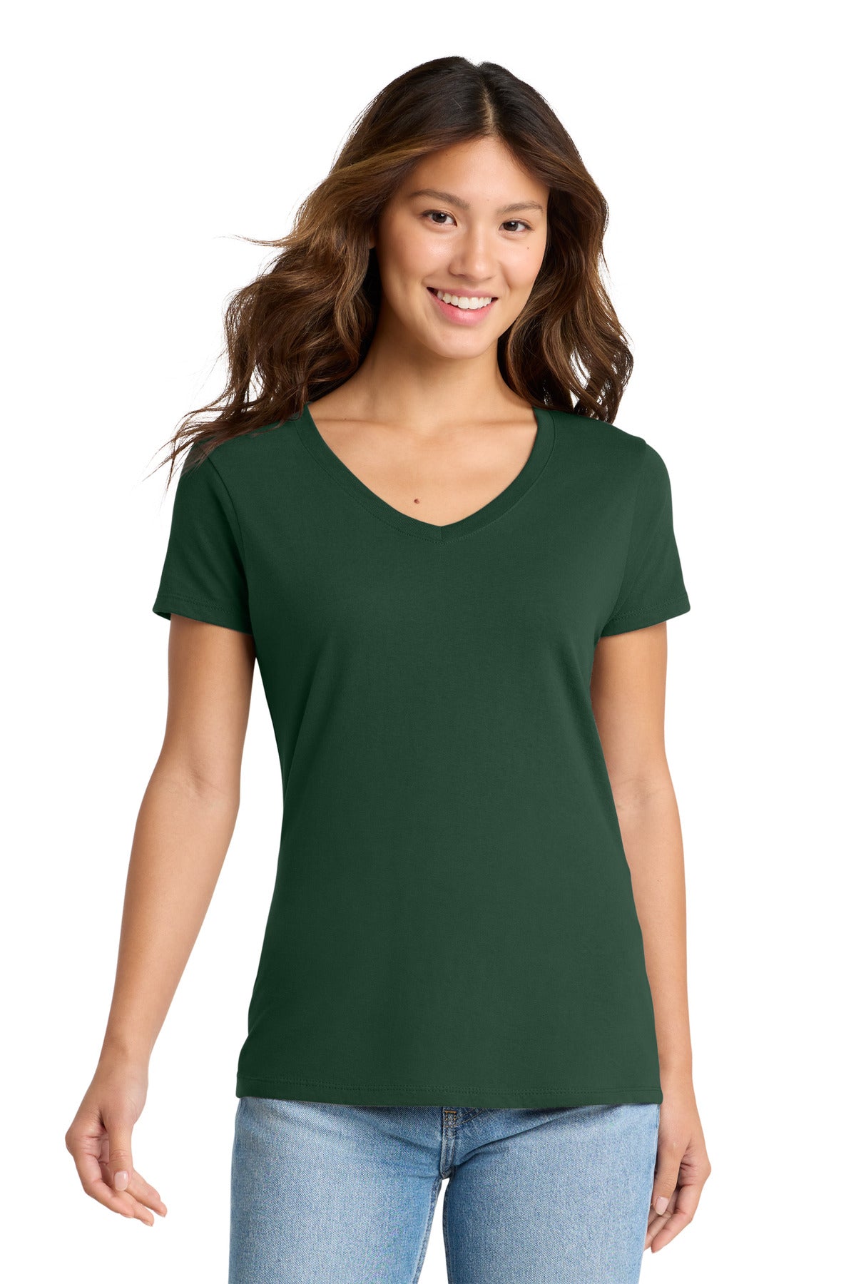 Port & Co™ Women's Fan Favorite V-Neck Tee. LPC450V