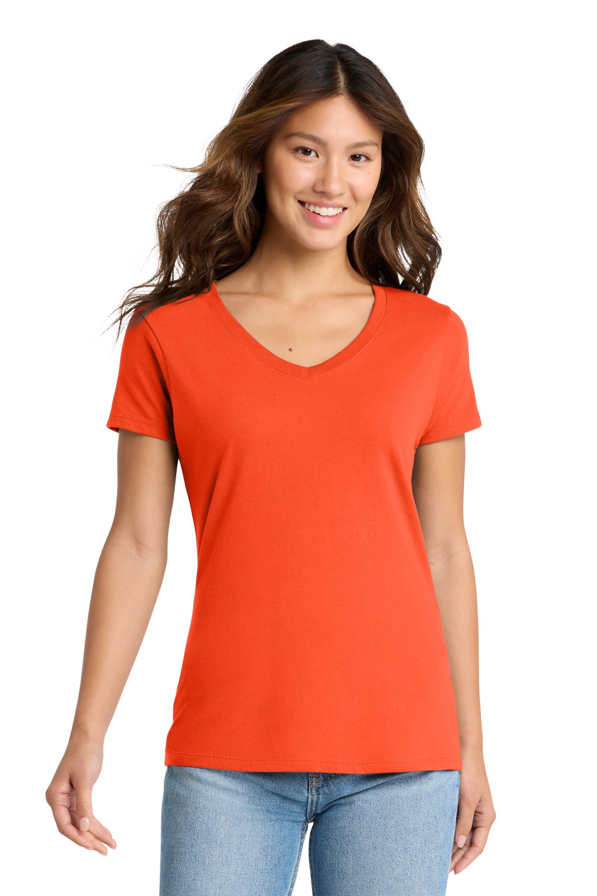 Port & Co™ Women's Fan Favorite V-Neck Tee. LPC450V