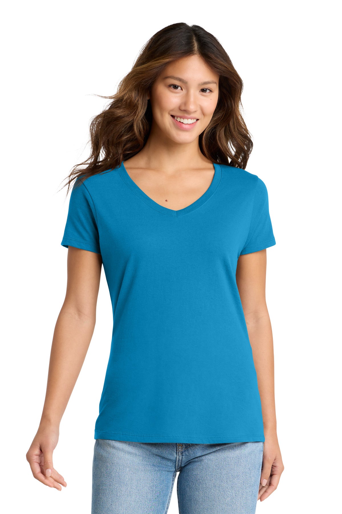 Port & Co™ Women's Fan Favorite V-Neck Tee. LPC450V