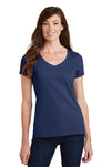 Port & Company® Women's Fan Favorite V-Neck Tee. LPC450V