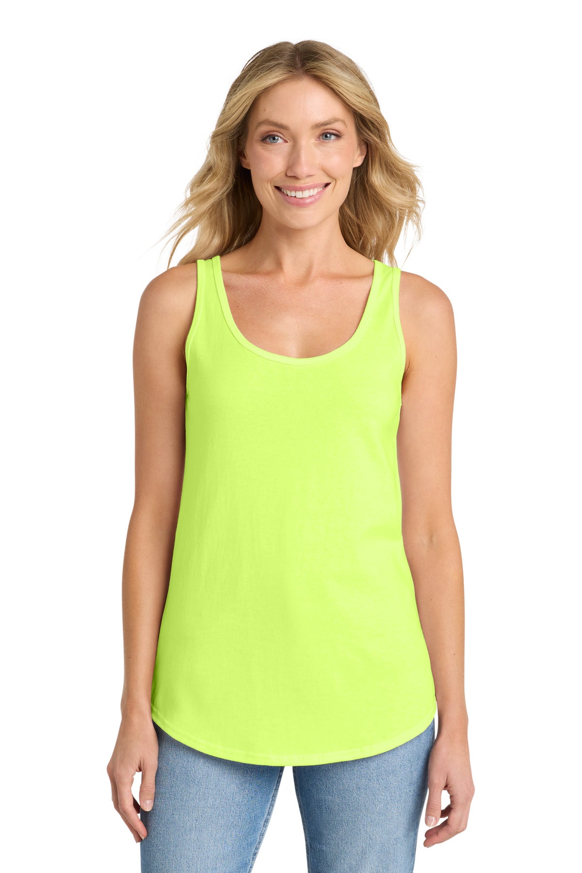 Port & Co™ Women's Core Cotton Tank Top.  LPC54TT