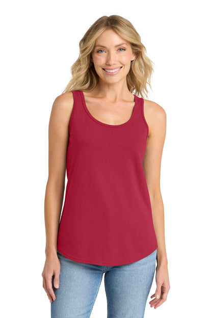 Port & Co® Women's Core Cotton Tank Top.  LPC54TT