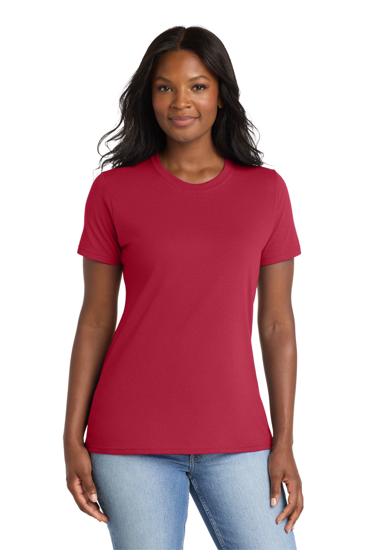Port & Co™ Women's Core Blend Tee. LPC55