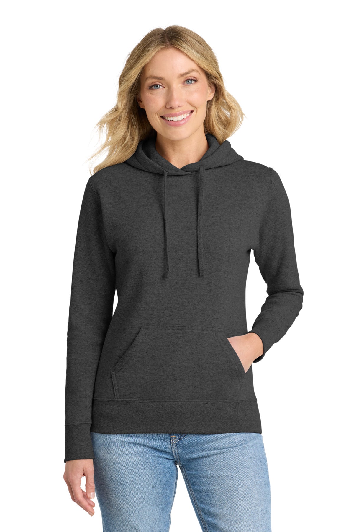 Port & Co™ Women's Core Fleece Pullover Hooded Sweatshirt LPC78H