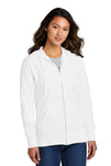 Port & Company® Women's Core Fleece Full-Zip Hooded Sweatshirt. LPC78ZH