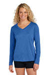 Sport-Tek® Women's Long Sleeve PosiCharge® Competitor® V-Neck Tee. LST353LS