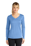 Sport-Tek® Women's Long Sleeve PosiCharge® Competitor® V-Neck Tee. LST353LS