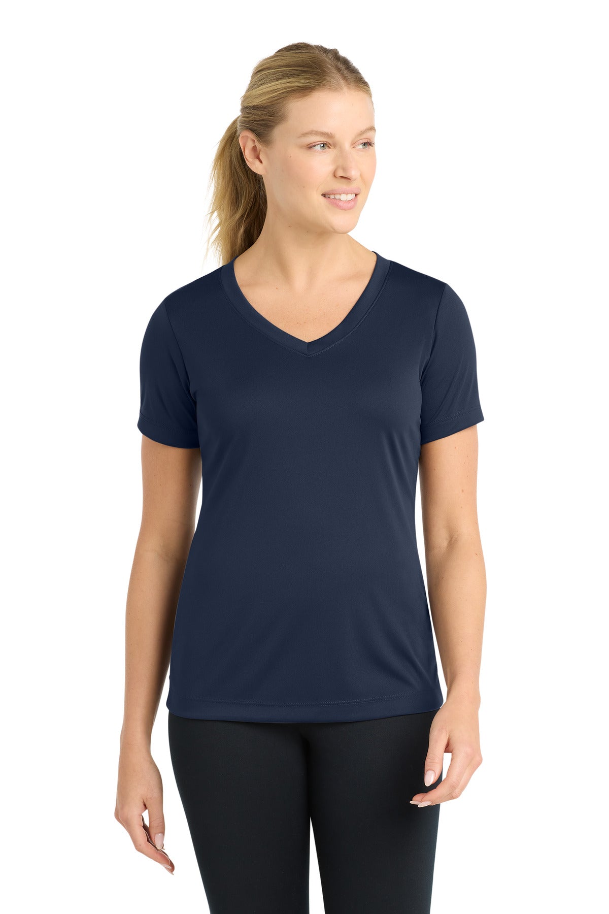Sport-Tek® Women's PosiCharge® Competitor™ V-Neck Tee. LST353
