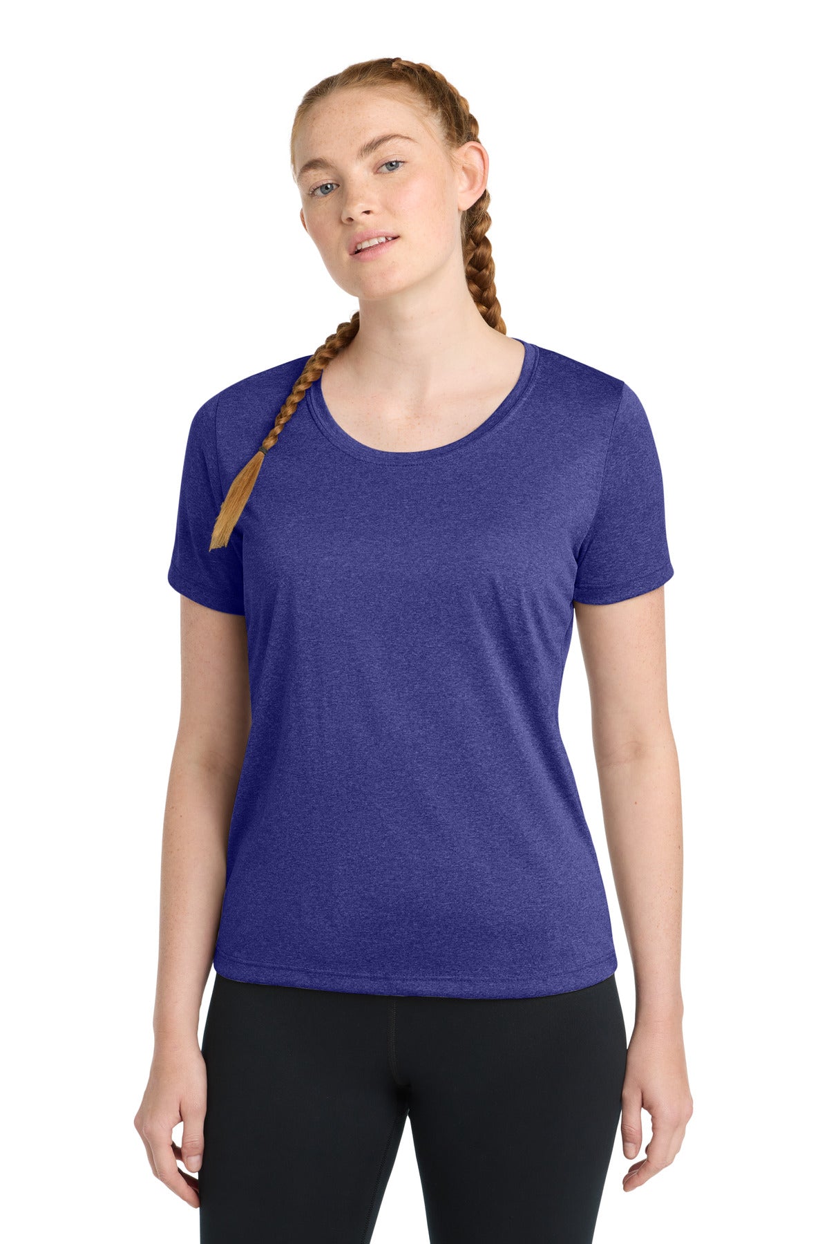 Sport-Tek® Women's Heather Contender™ Scoop Neck Tee. LST360