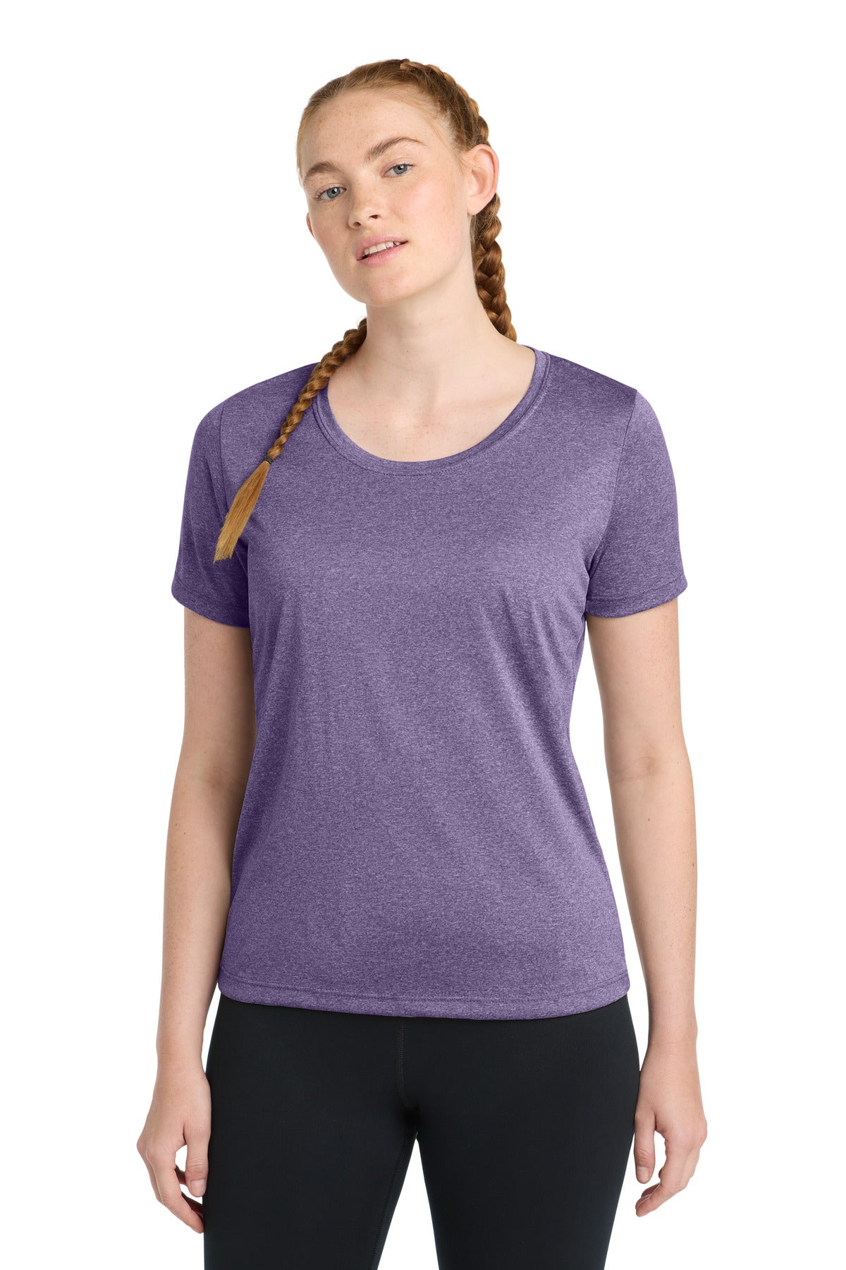 Sport-Tek® Women's Heather Contender™ Scoop Neck Tee. LST360
