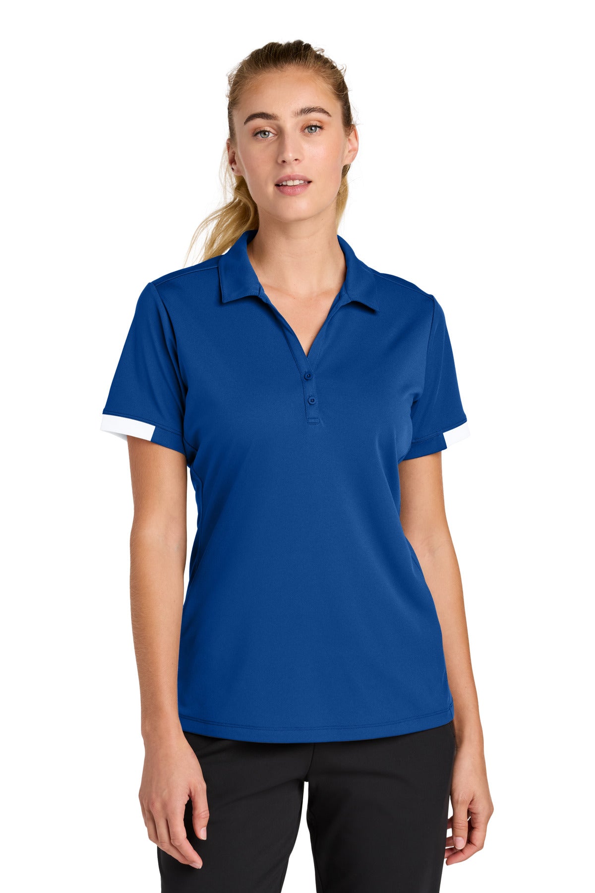 Sport-Tek® Women's Club Colorblock Polo LST444