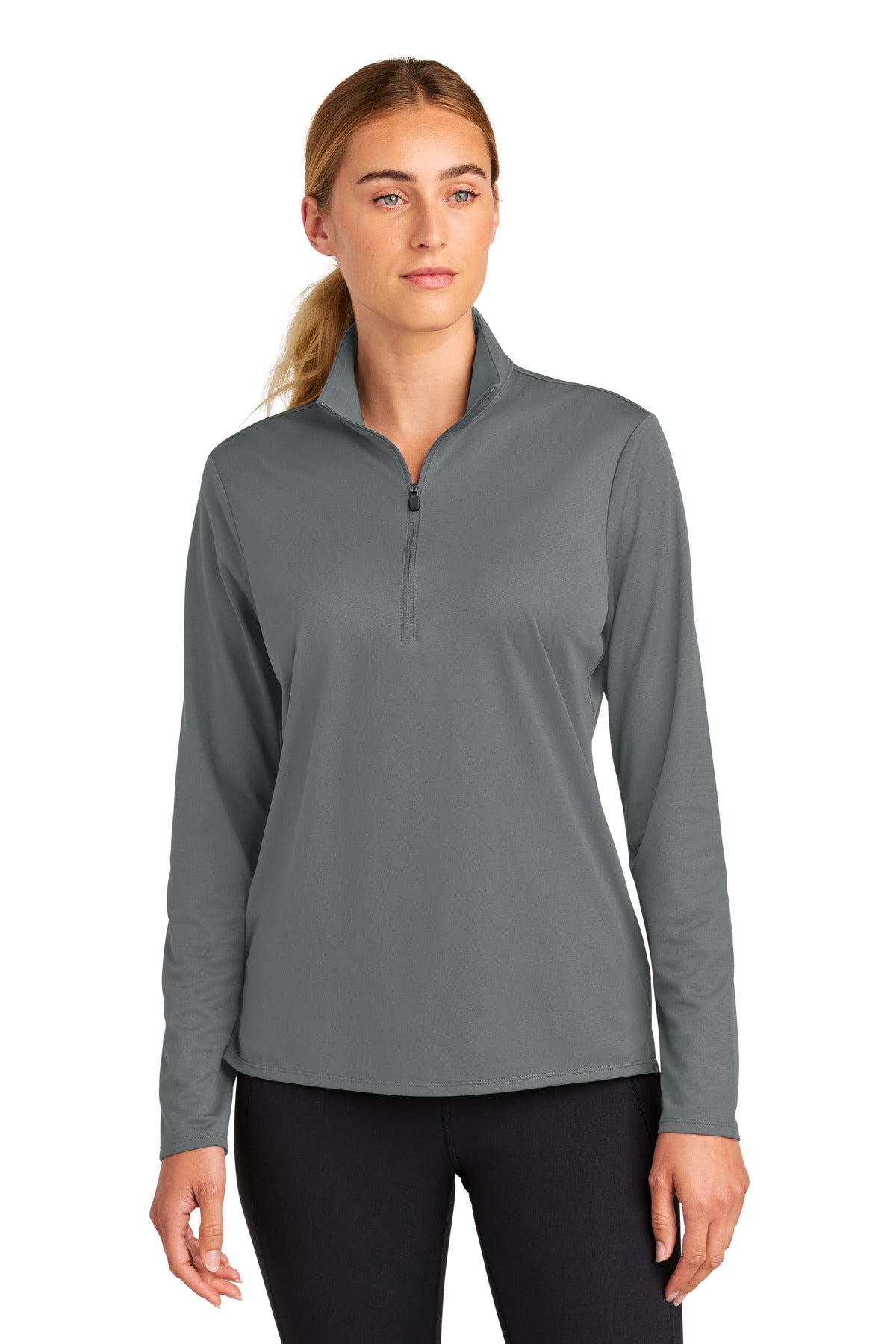 スイミングガール４ Sport-Tek® Women's Micropique Sport-Wick® 1/4-Zip LST672 – SanMar