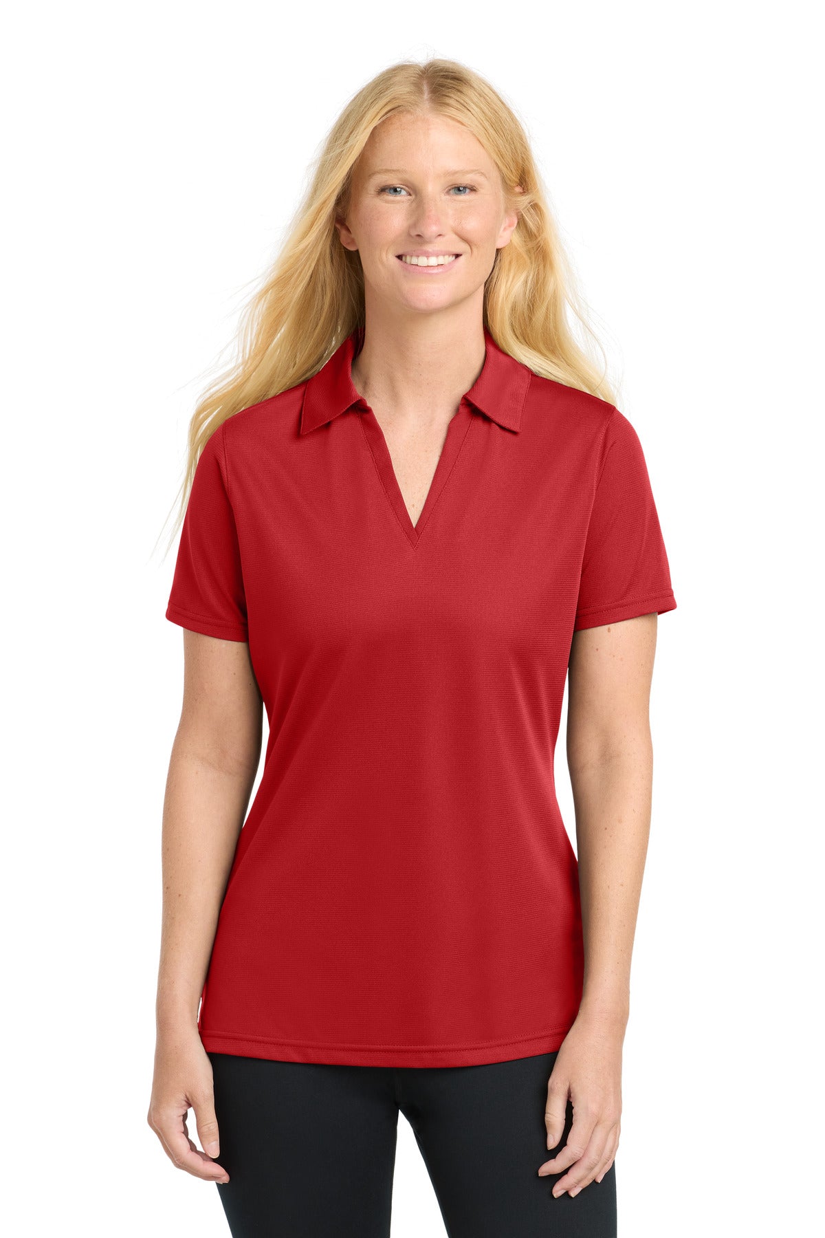 Sport-Tek® Women's PosiCharge® Active Textured Polo. LST690