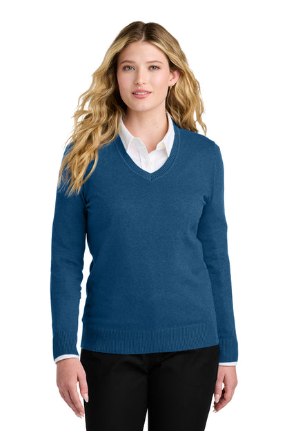 Port Authority® Women's Easy Care V-Neck Sweater LSW2850