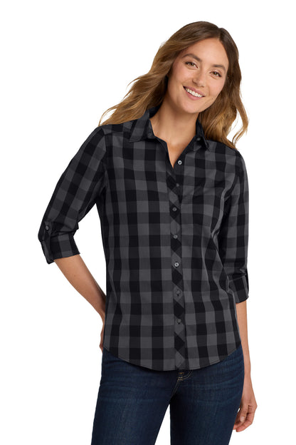 Port Authority® Women's Everyday Plaid Shirt. LW670