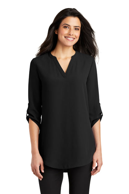 Port Authority® Women's 3/4-Sleeve Tunic Blouse. LW701