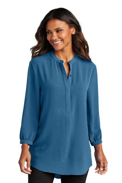 Port Authority® Women's 3/4-Sleeve Textured Crepe Tunic LW713