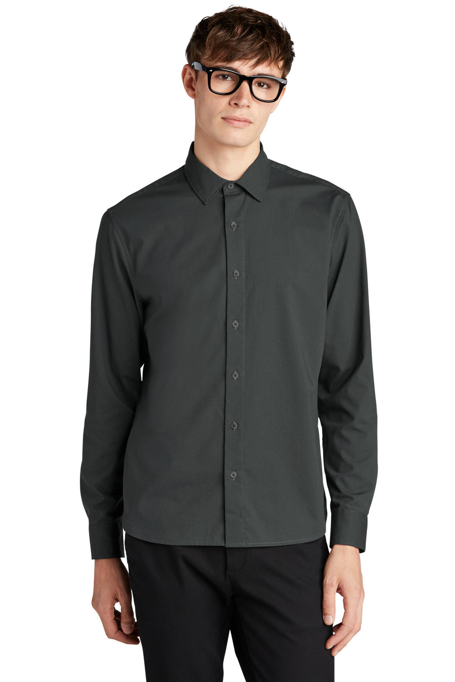 Mercer+Mettle® Long Sleeve Stretch Woven Shirt MM2000