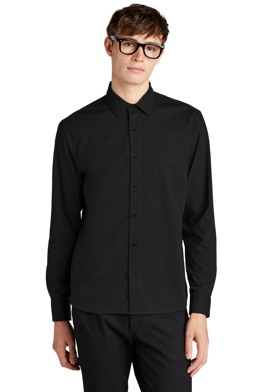 Mercer+Mettle® Long Sleeve Stretch Woven Shirt MM2000