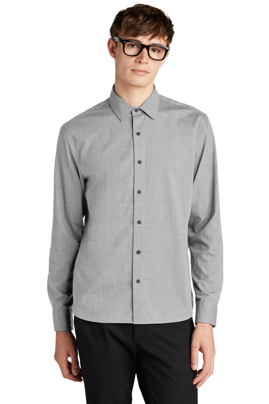 Mercer+Mettle® Long Sleeve Stretch Woven Shirt MM2000