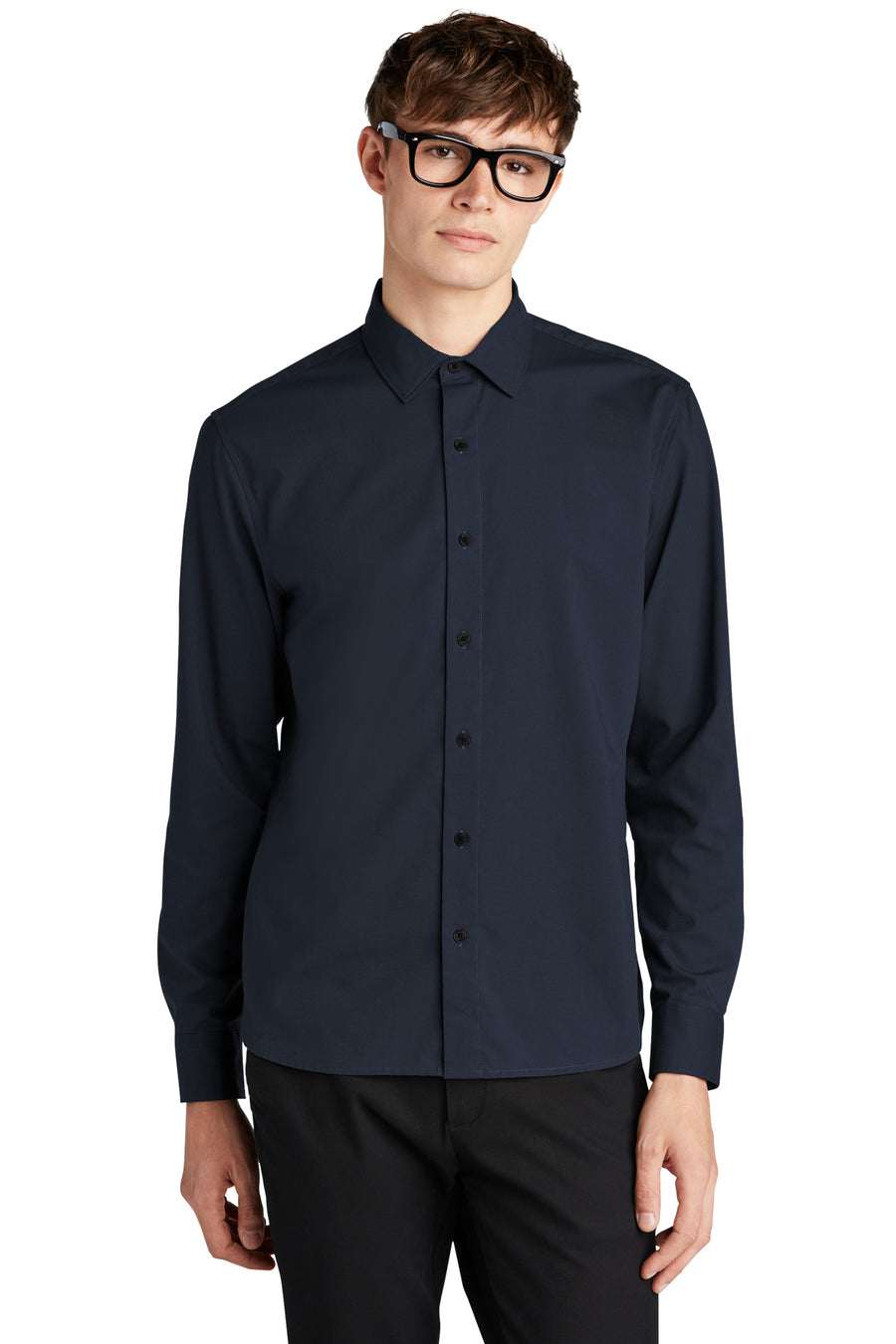 Mercer+Mettle® Long Sleeve Stretch Woven Shirt MM2000