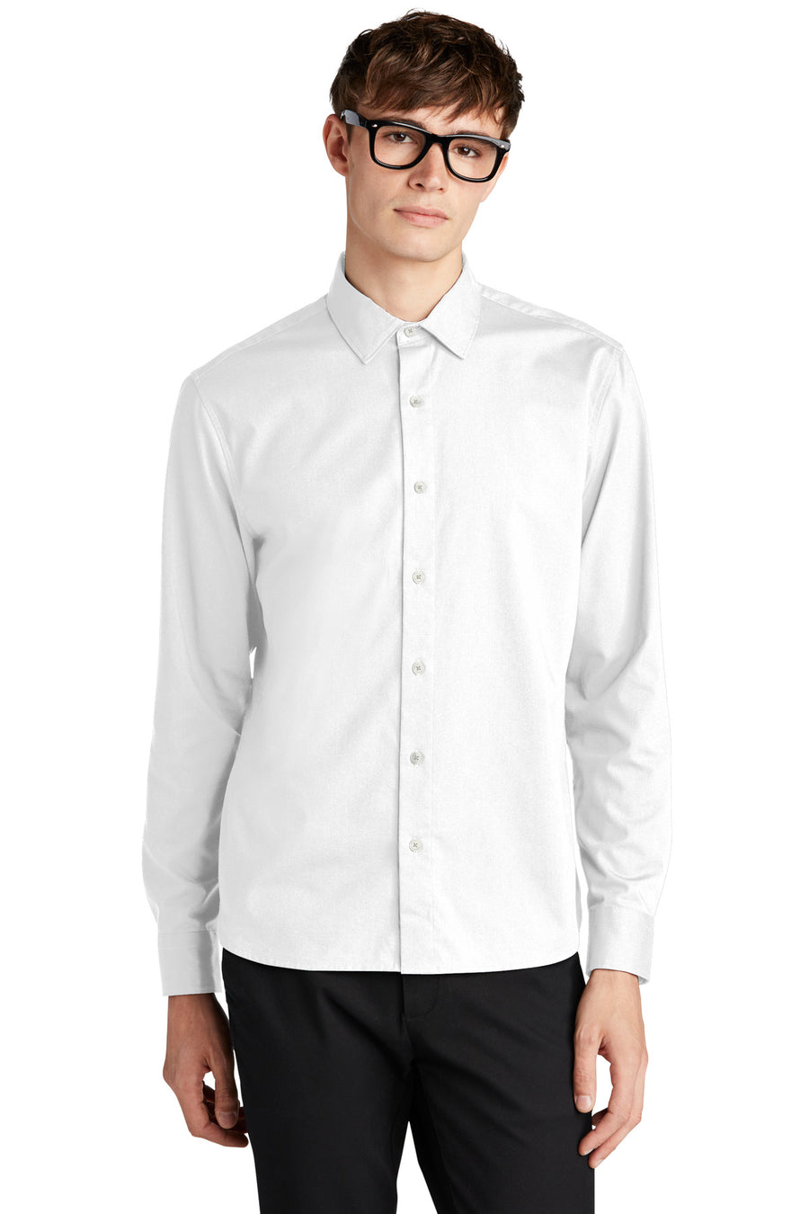 Mercer+Mettle® Long Sleeve Stretch Woven Shirt MM2000