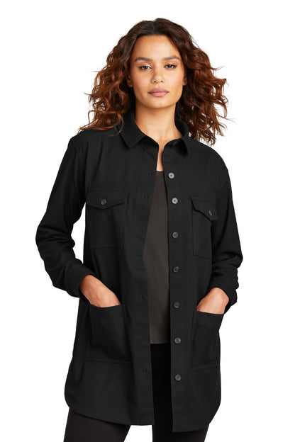 Mercer+Mettle® Women's Long Sleeve Twill Overshirt MM2021
