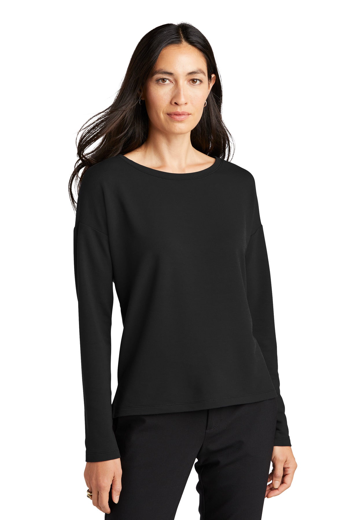 Mercer+Mettle® Women's Stretch Drop Shoulder Pullover MM3013