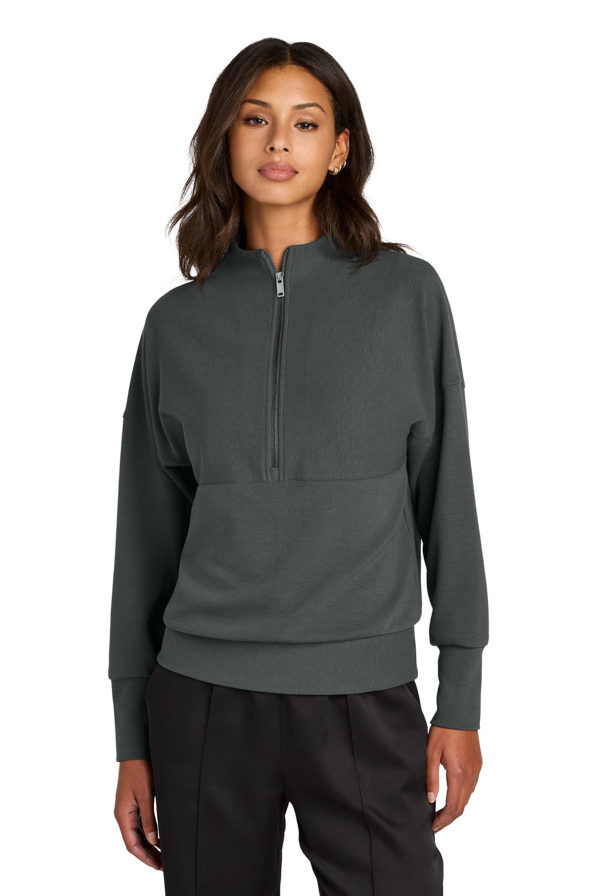 Mercer+Mettle® Women's Linear Texture 1/4-Zip MM3041 – SanMar Sports