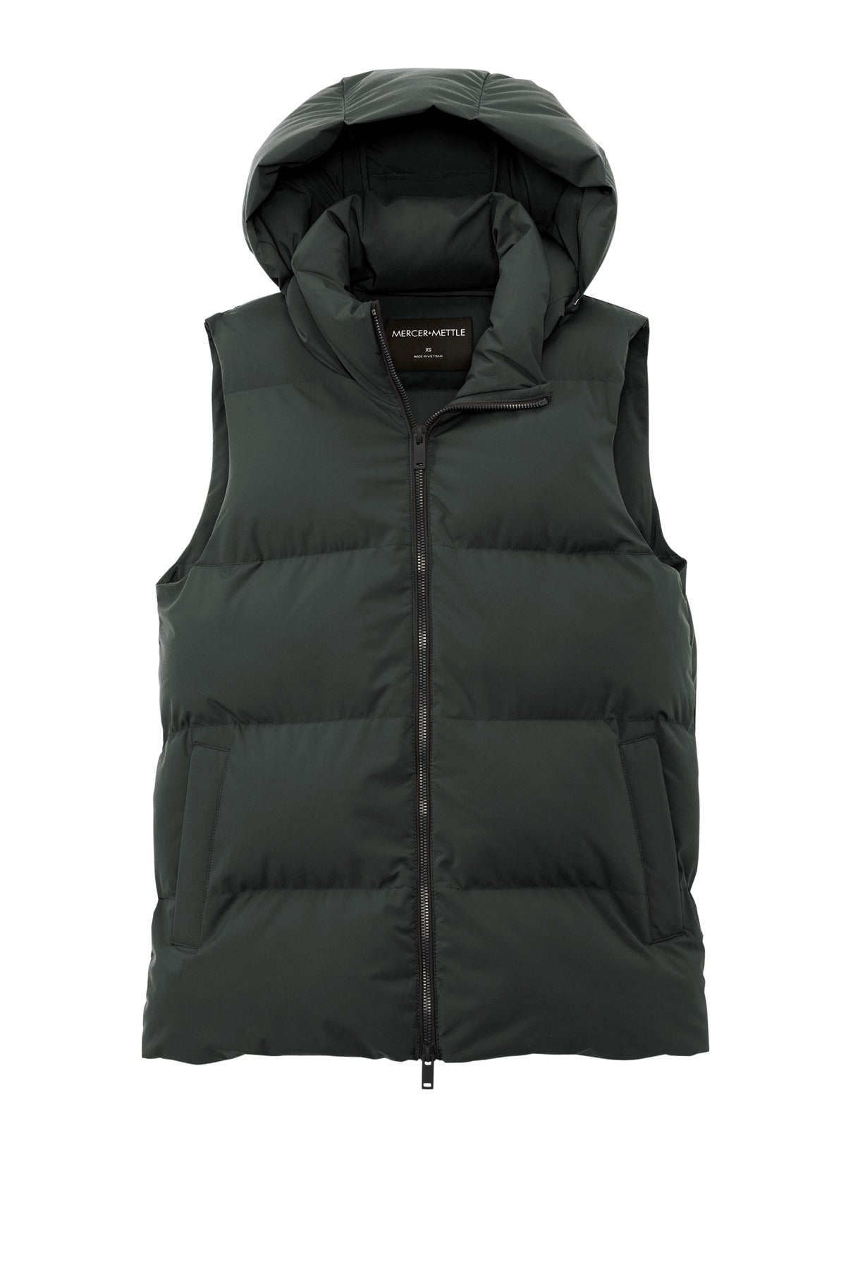 ジャケット・アウター MASU / MARBLE BANDANA PUFFER VEST 48 MASU(エムエーエスユー)のMARBLE BANDANA PUFFER VEST BLACK(ダウン