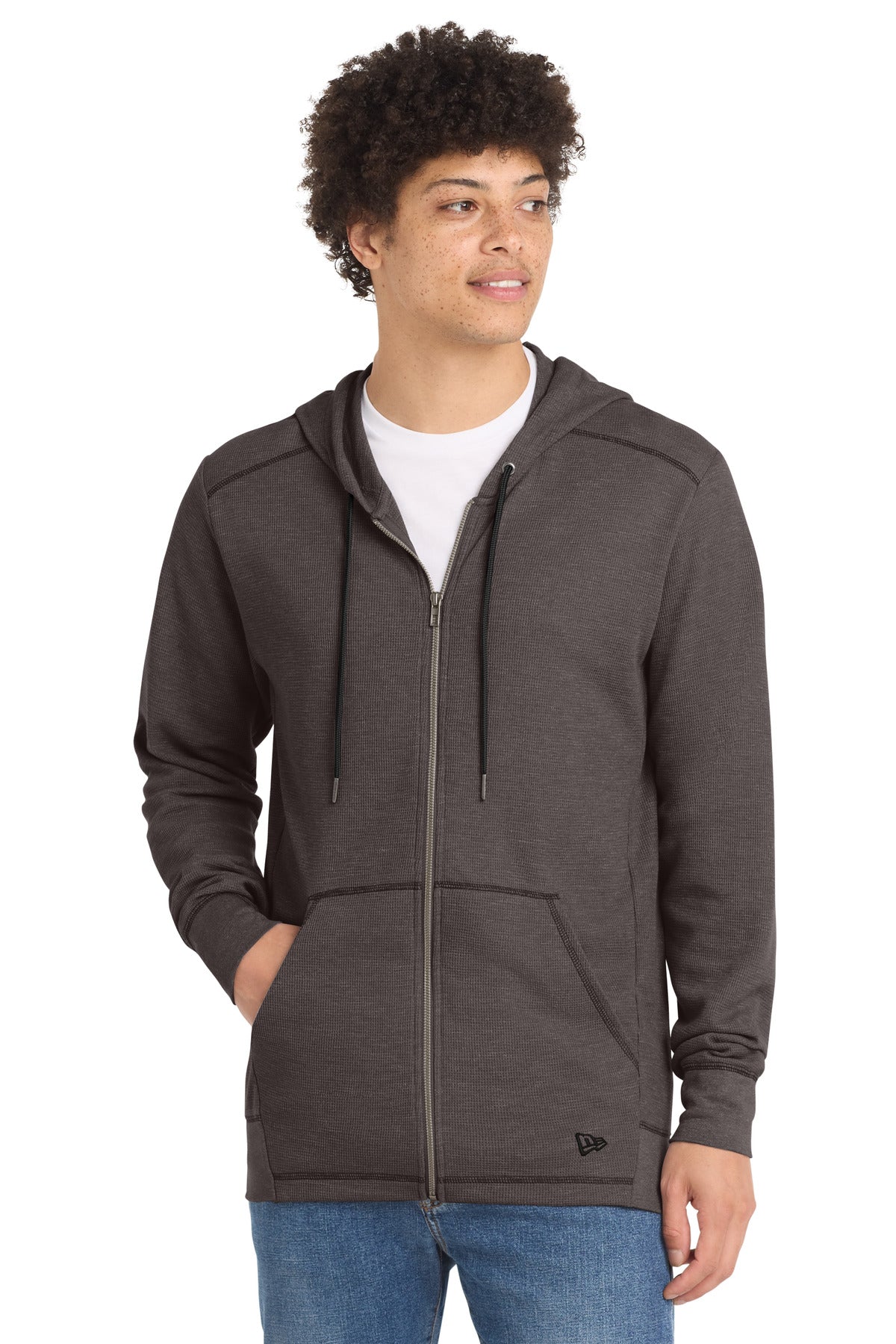 New Era® Thermal Full-Zip Hoodie NEA141