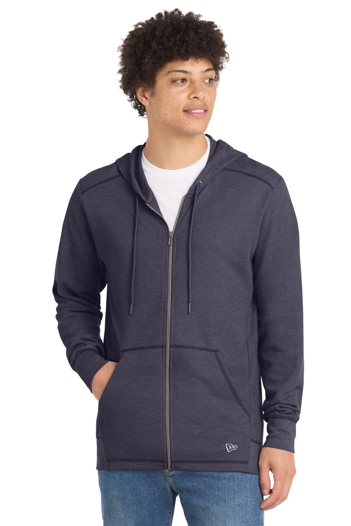 New Era® Thermal Full-Zip Hoodie NEA141