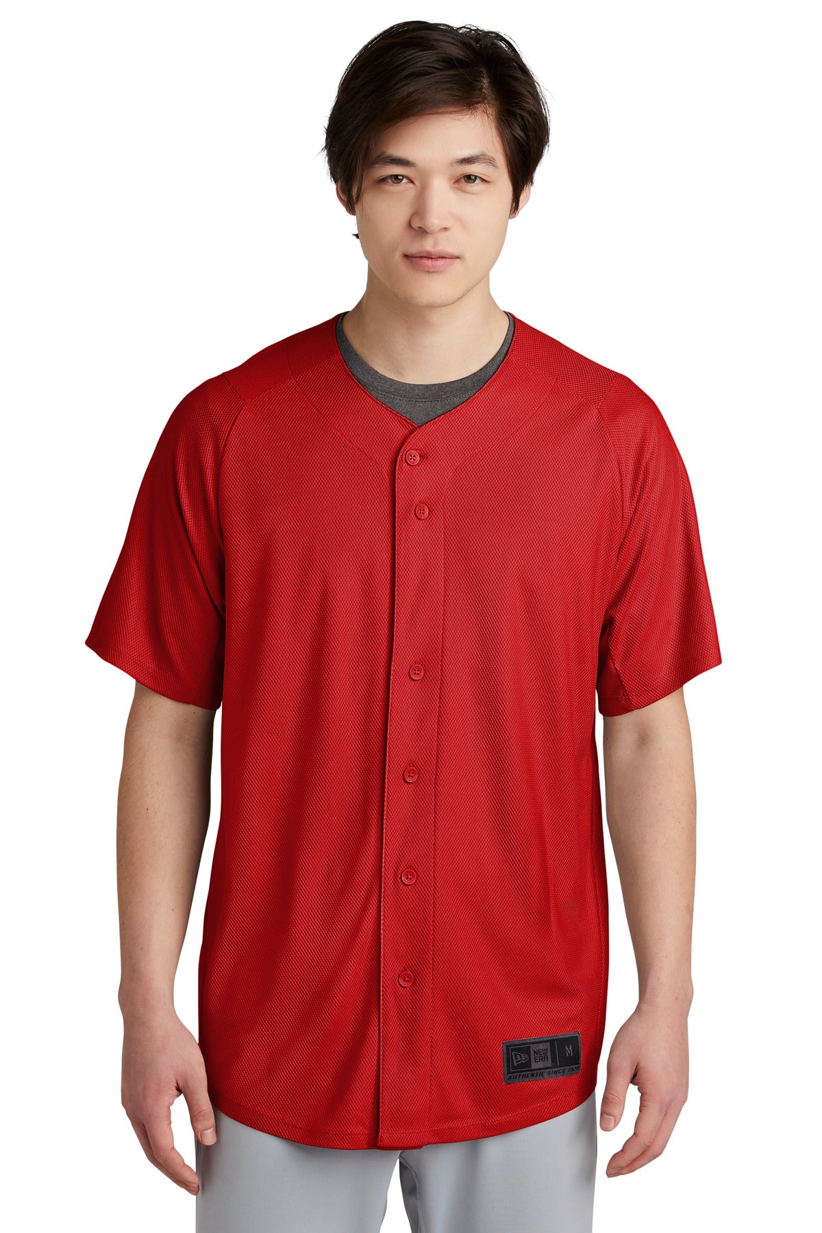 New Era ® Diamond Era Full-Button Jersey. NEA220 – SanMar Sports