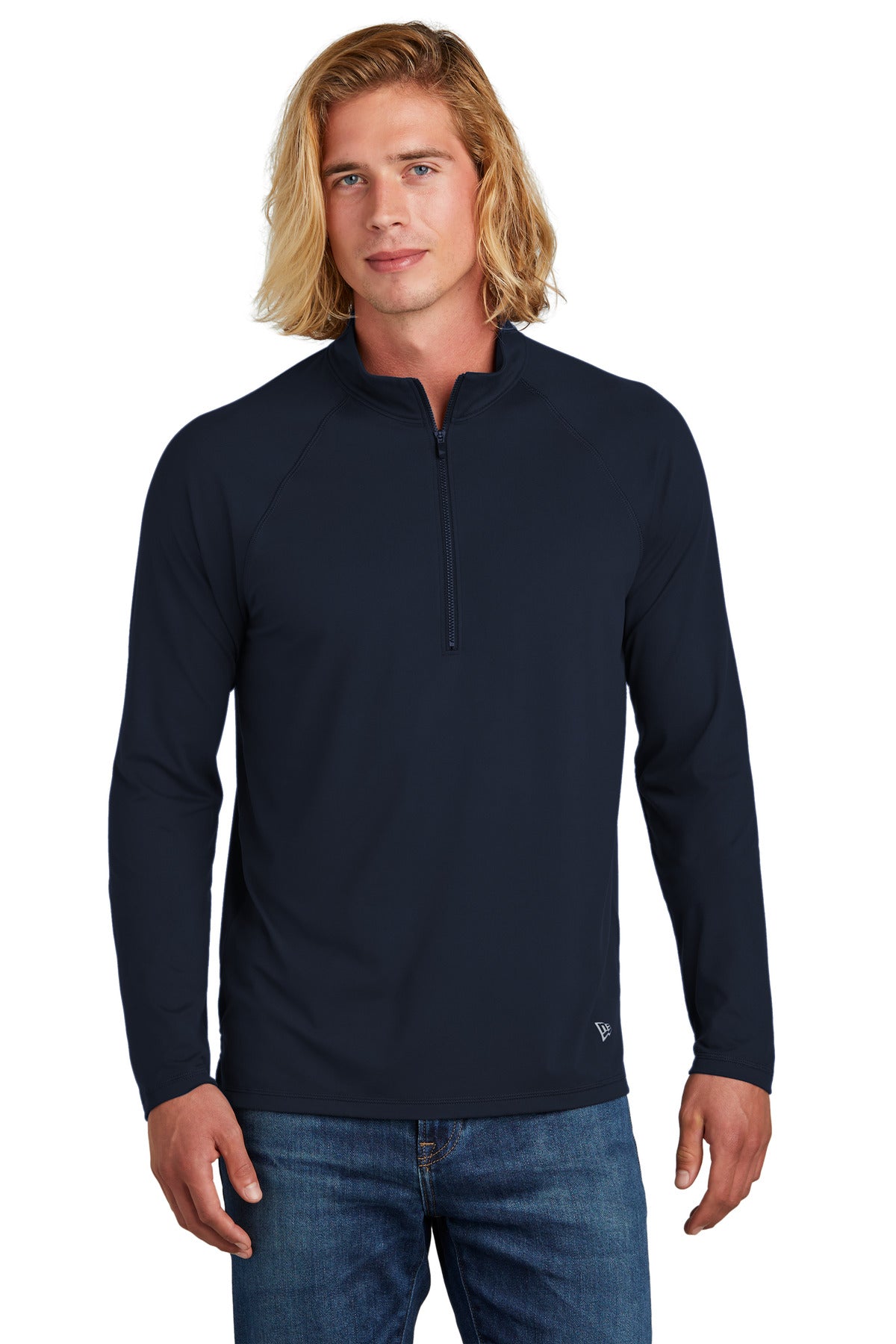 23FW Reracs 38 ネイビー ウールブルゾン R65 Recycled Sweater Fleece Jacket | Orvis